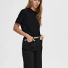 T-shirts>SELECTED BOXY T-SHIRT Black
