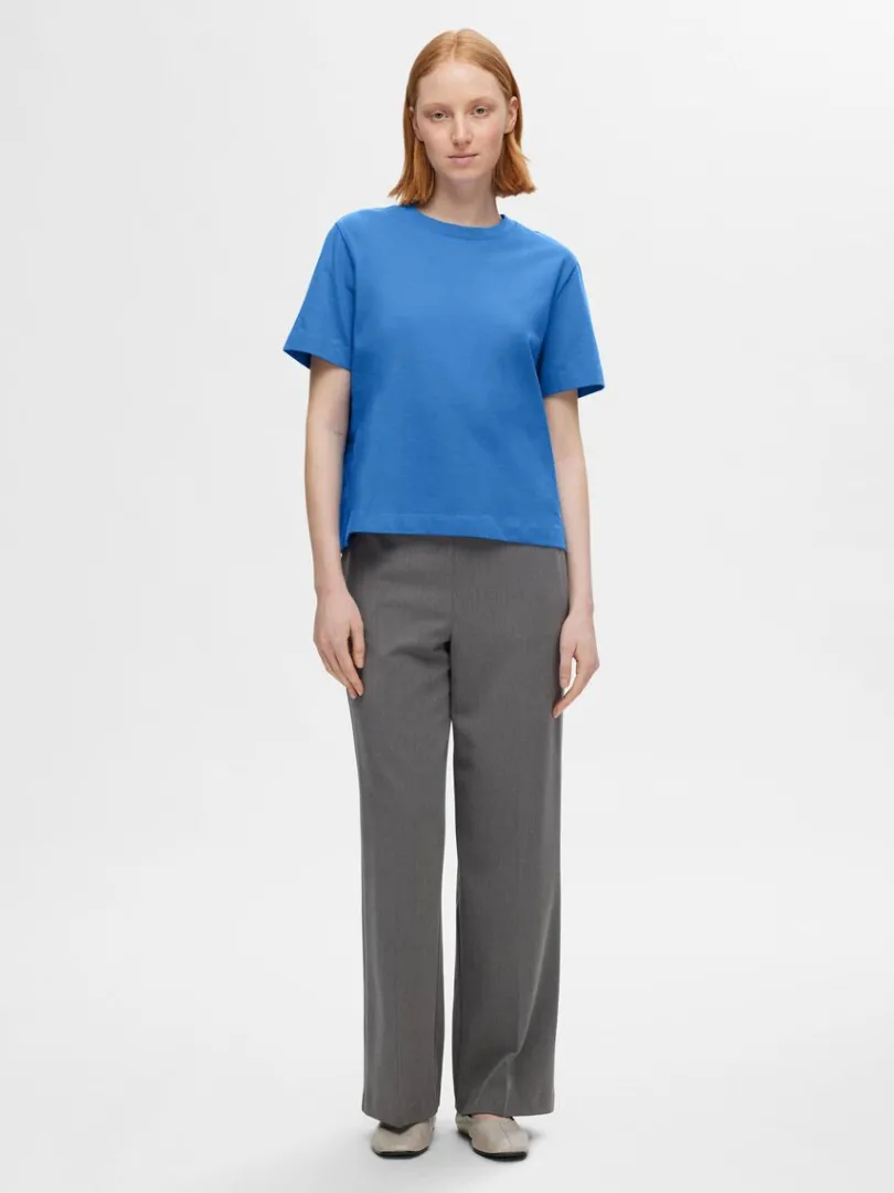 boxy_tshirt_1-1.webp T-shirts>SELECTED BOXY T-SHIRT Blue