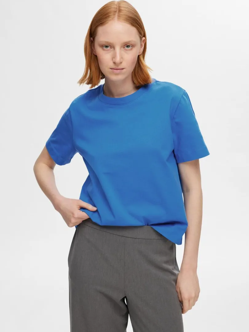 boxy_tshirt_2-1.webp T-shirts>SELECTED BOXY T-SHIRT Blue