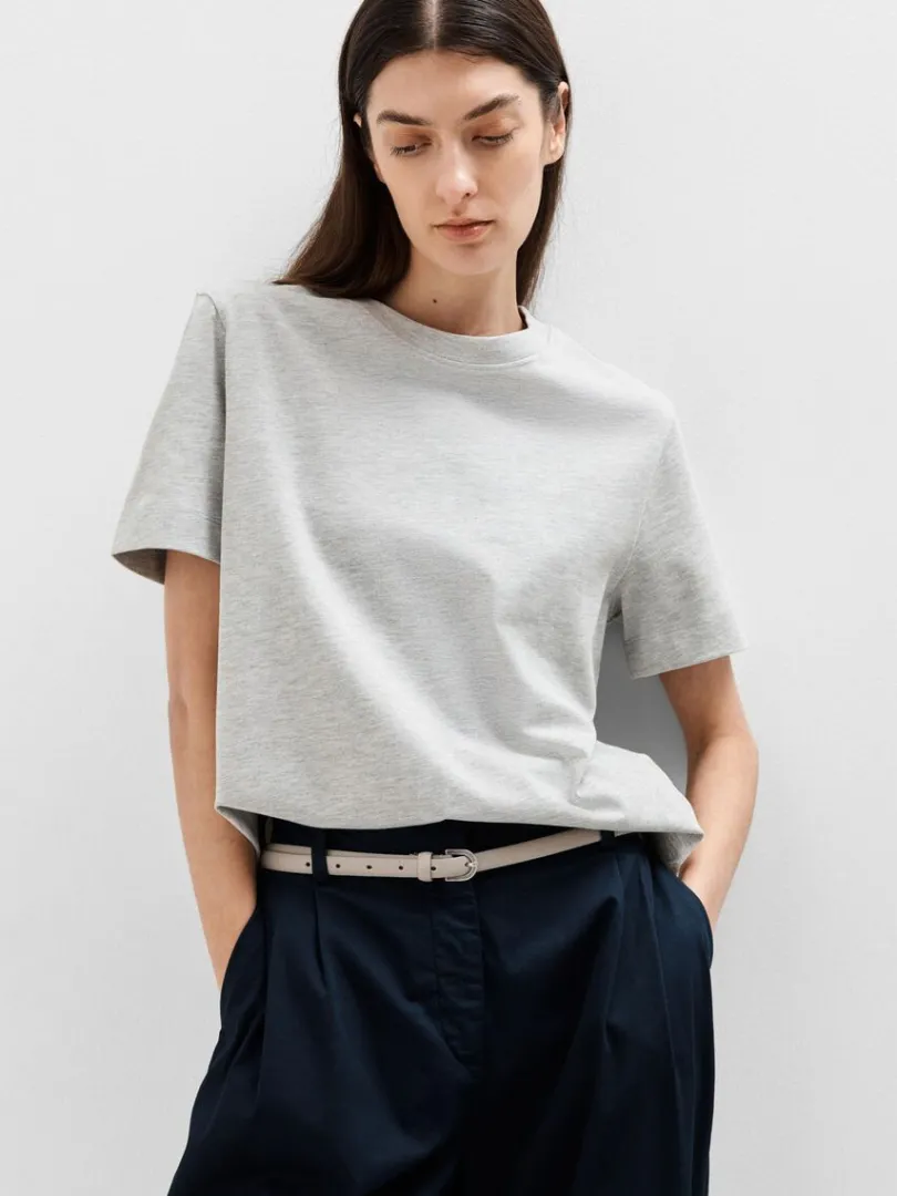 boxy_tshirt_2-2.webp T-shirts>SELECTED BOXY T-SHIRT Grey