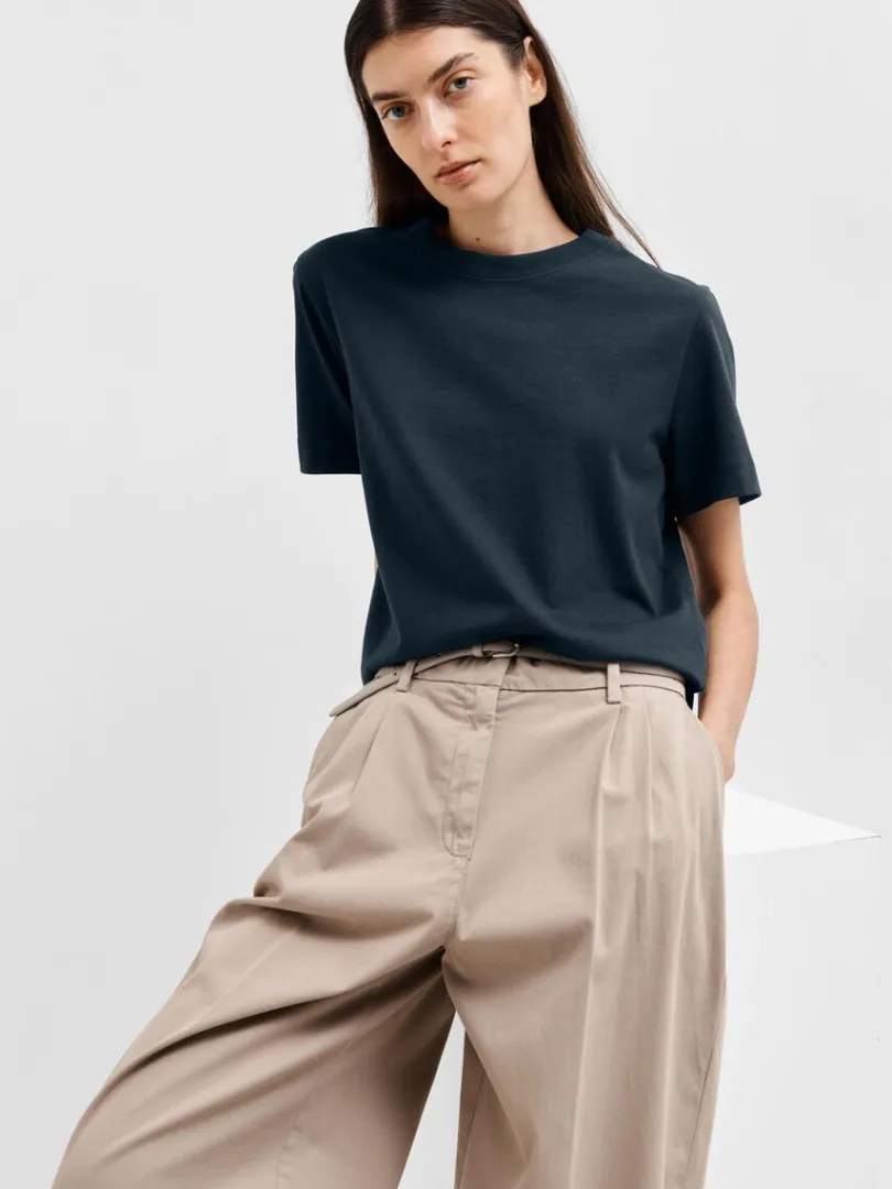 boxy_tshirt_2-3.webp T-shirts>SELECTED BOXY T-SHIRT Blue