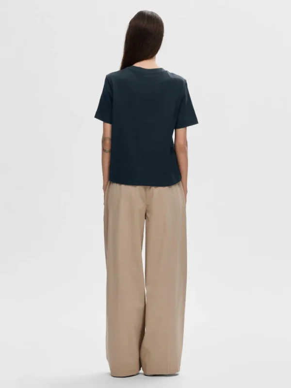 T-shirts>SELECTED BOXY T-SHIRT Blue