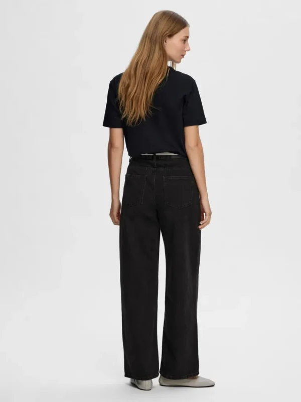 T-shirts>SELECTED BOXY T-SHIRT Black