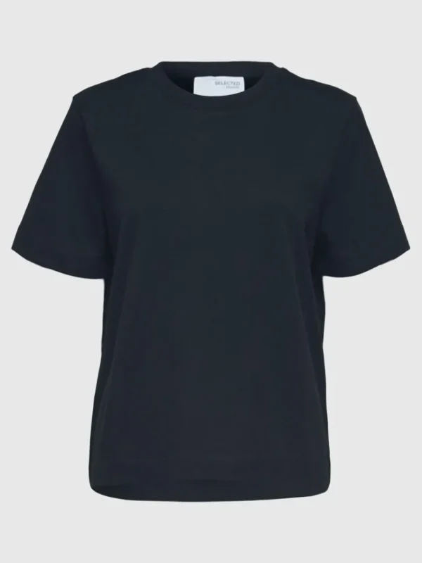 T-shirts>SELECTED BOXY T-SHIRT Blue