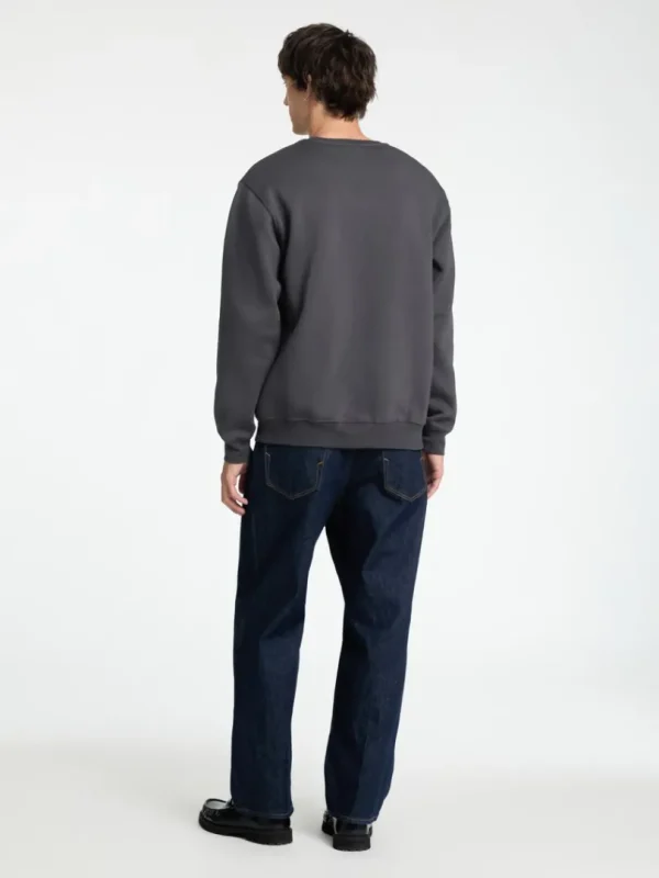 Hættetrøjer & Sweatshirts>SELECTED BRODERET SWEATSHIRT Grey