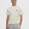 T-shirts>SELECTED BRODERET T-SHIRT White
