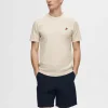 T-shirts>SELECTED BRODERET T-SHIRT Beige