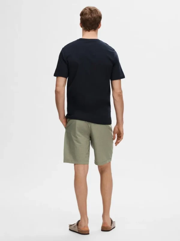 T-shirts>SELECTED BRODERET T-SHIRT Blue