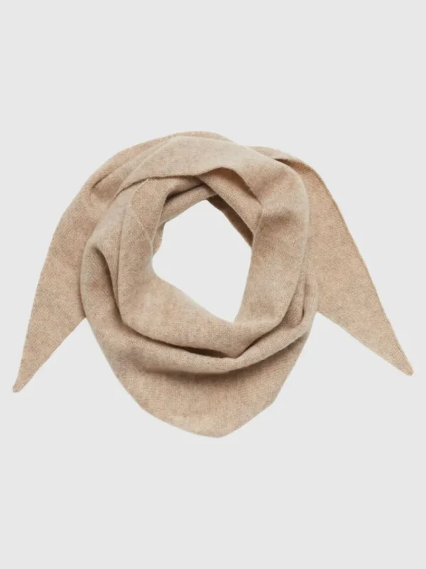 Accessories>SELECTED 100% CASHMERE HALSTØRKLÆDE Brown