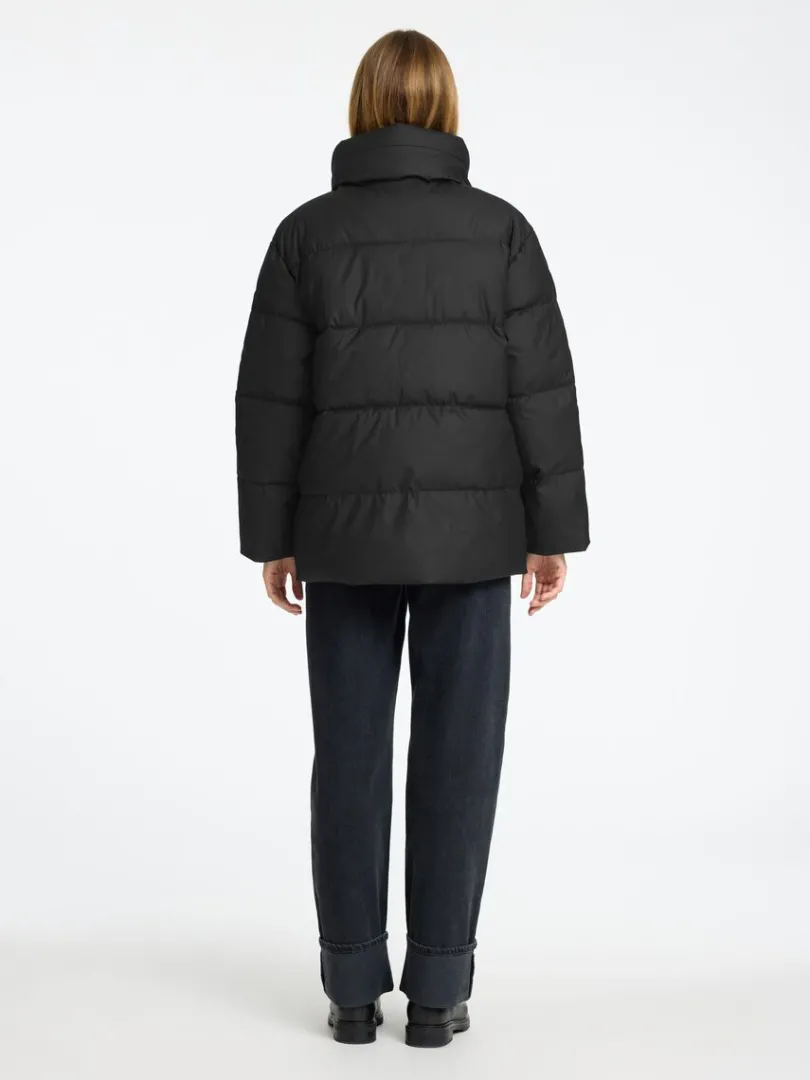 coated_dynejakke_4.webp Overtøj>SELECTED COATED DYNEJAKKE Black