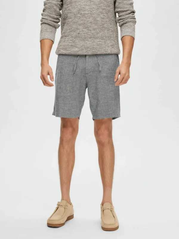 Shorts>SELECTED COMFORT FIT SHORTS Blue