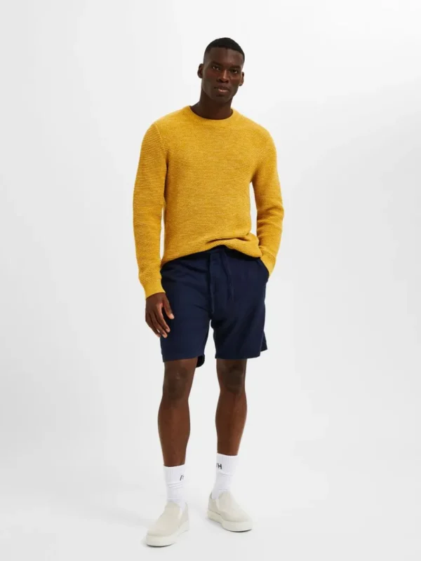 Shorts>SELECTED COMFORT FIT SHORTS Blue