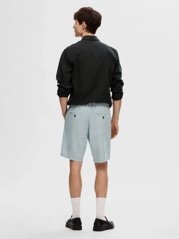 Shorts>SELECTED COMFORT FIT SHORTS Blue