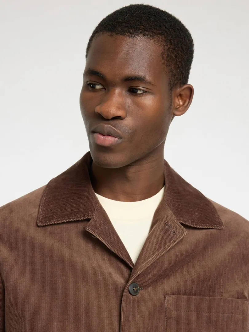 corduroy_blazer_5.webp Jakkesæt & Blazers>SELECTED CORDUROY BLAZER Brown