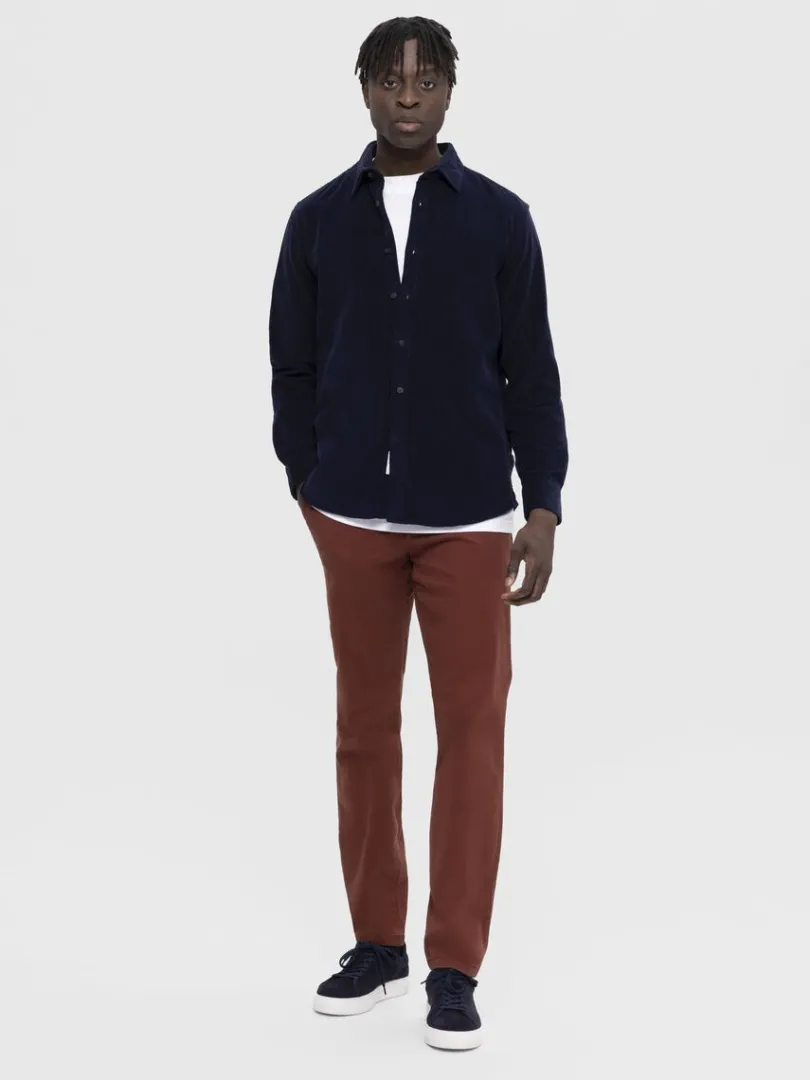 corduroy_skjorte_2-1.webp Skjorter>SELECTED CORDUROY SKJORTE Blue