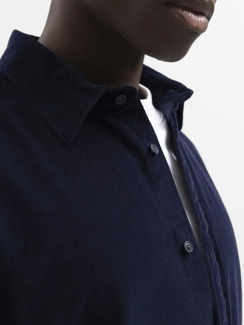corduroy_skjorte_5-1.webp Skjorter>SELECTED CORDUROY SKJORTE Blue