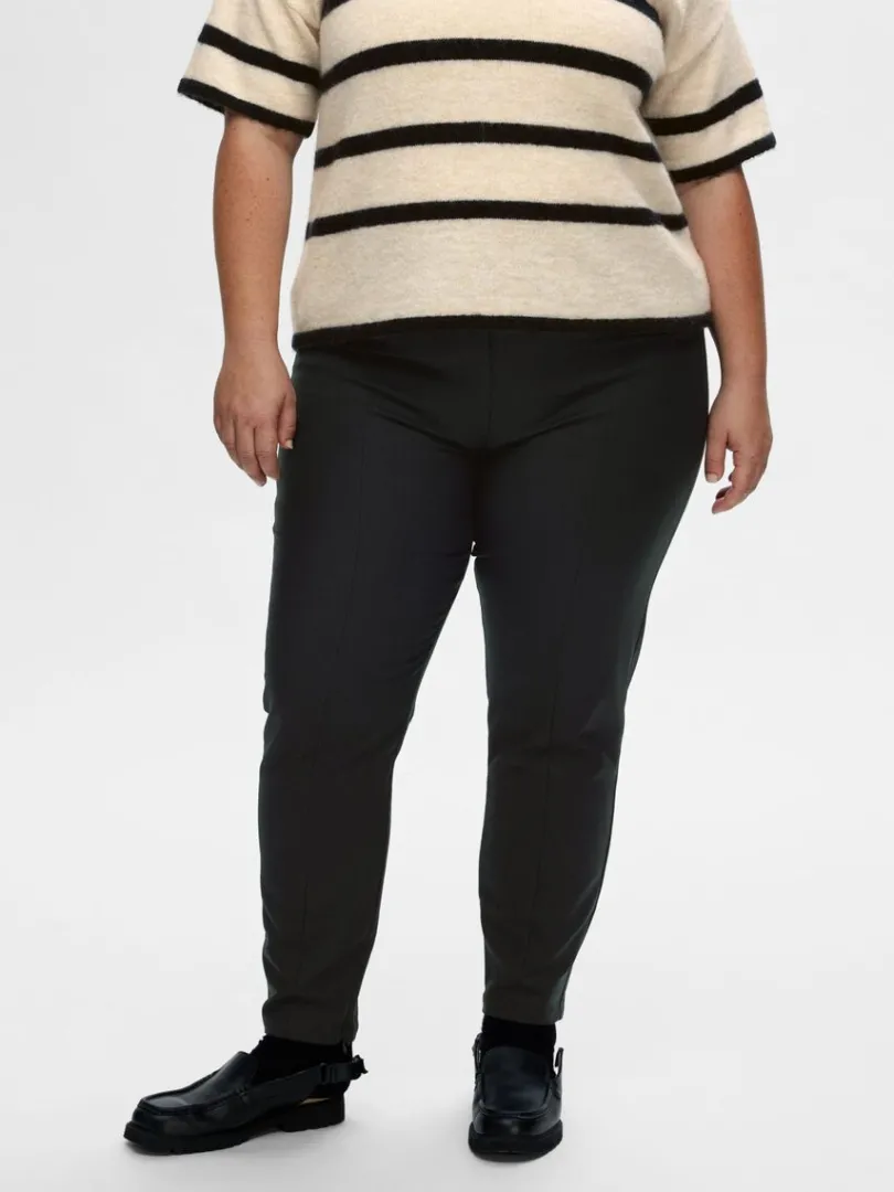 cropped_slim_fit_bukser_7.webp Bukser | Jakkesæt & Blazers>SELECTED CROPPED SLIM FIT BUKSER Black