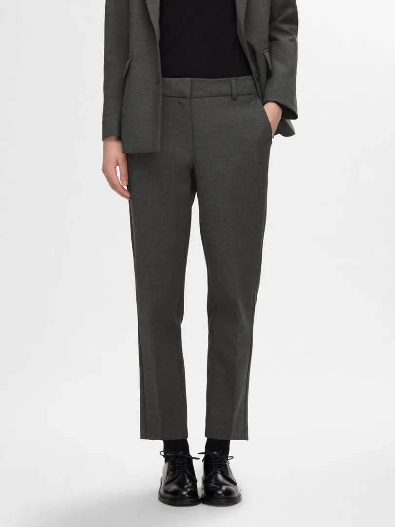 cropped_tapered_bukser_0-1.webp Bukser>SELECTED CROPPED TAPERED BUKSER Grey