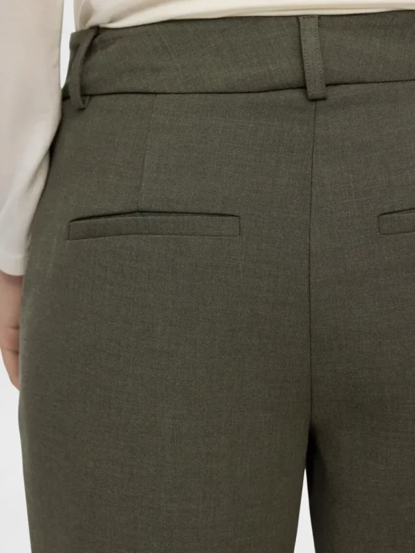 Bukser>SELECTED CROPPED TAPERED BUKSER Green