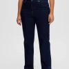 Jeans>SELECTED CURVE BOOTCUT JEANS Blue