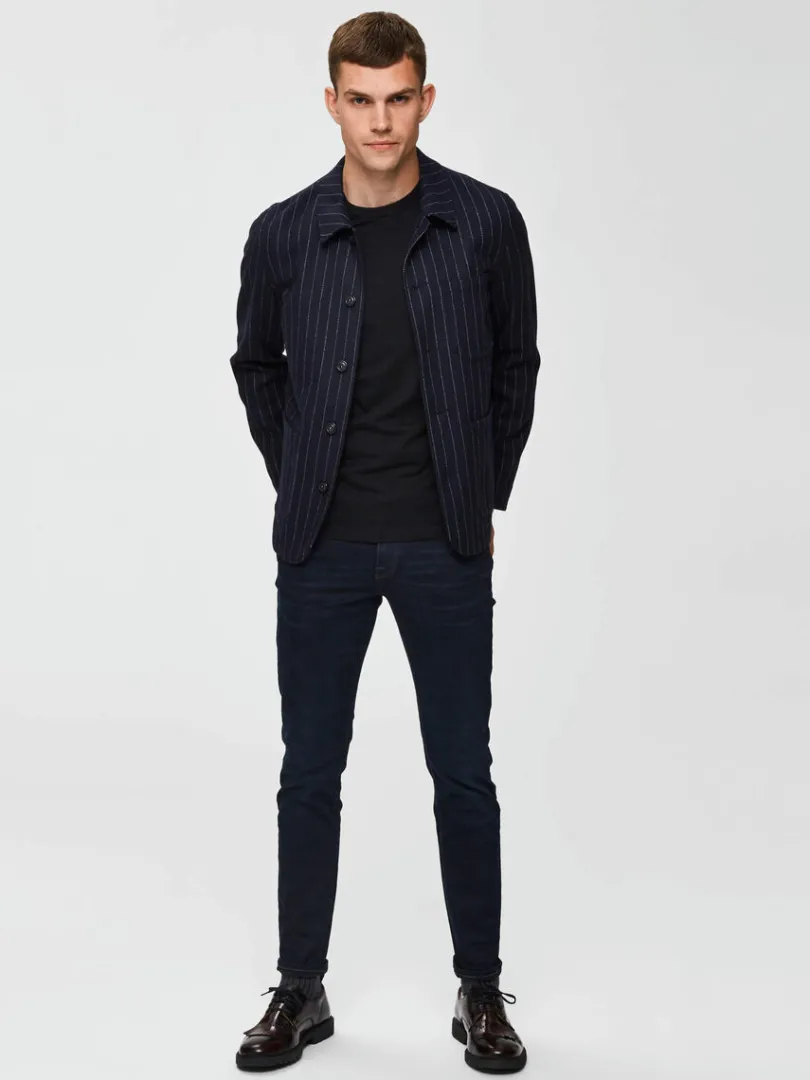 dark_wash_slim_fit_jeans_0.webp Jeans>SELECTED DARK WASH SLIM FIT JEANS Blue