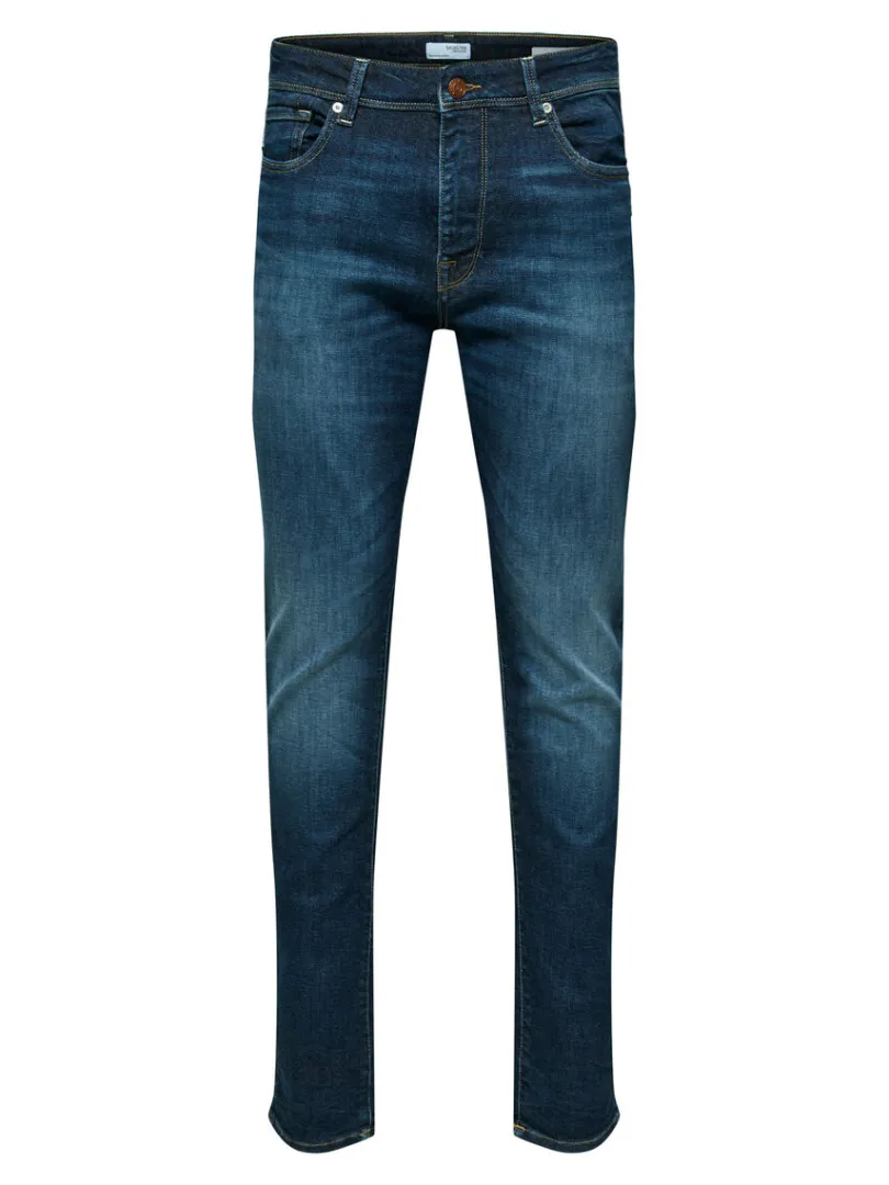 dark_wash_slim_fit_jeans_3-2.webp Jeans>SELECTED DARK WASH SLIM FIT JEANS Blue