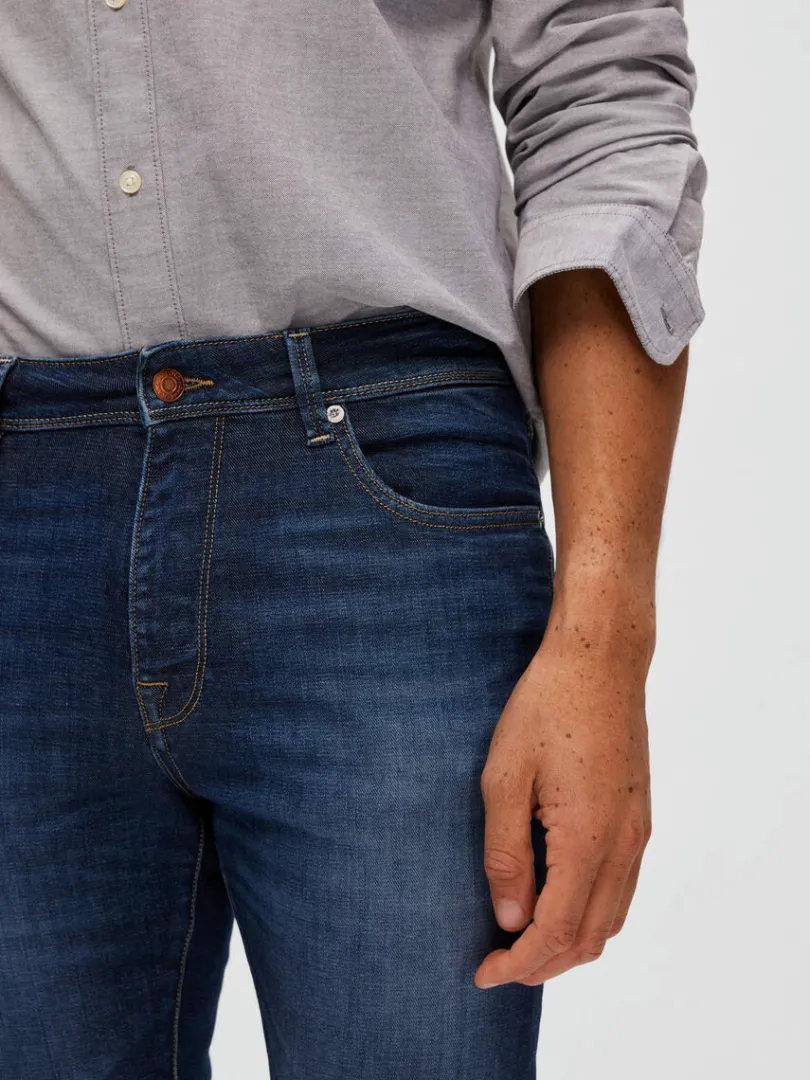 dark_wash_slim_fit_jeans_4-1.webp Jeans>SELECTED DARK WASH SLIM FIT JEANS Blue