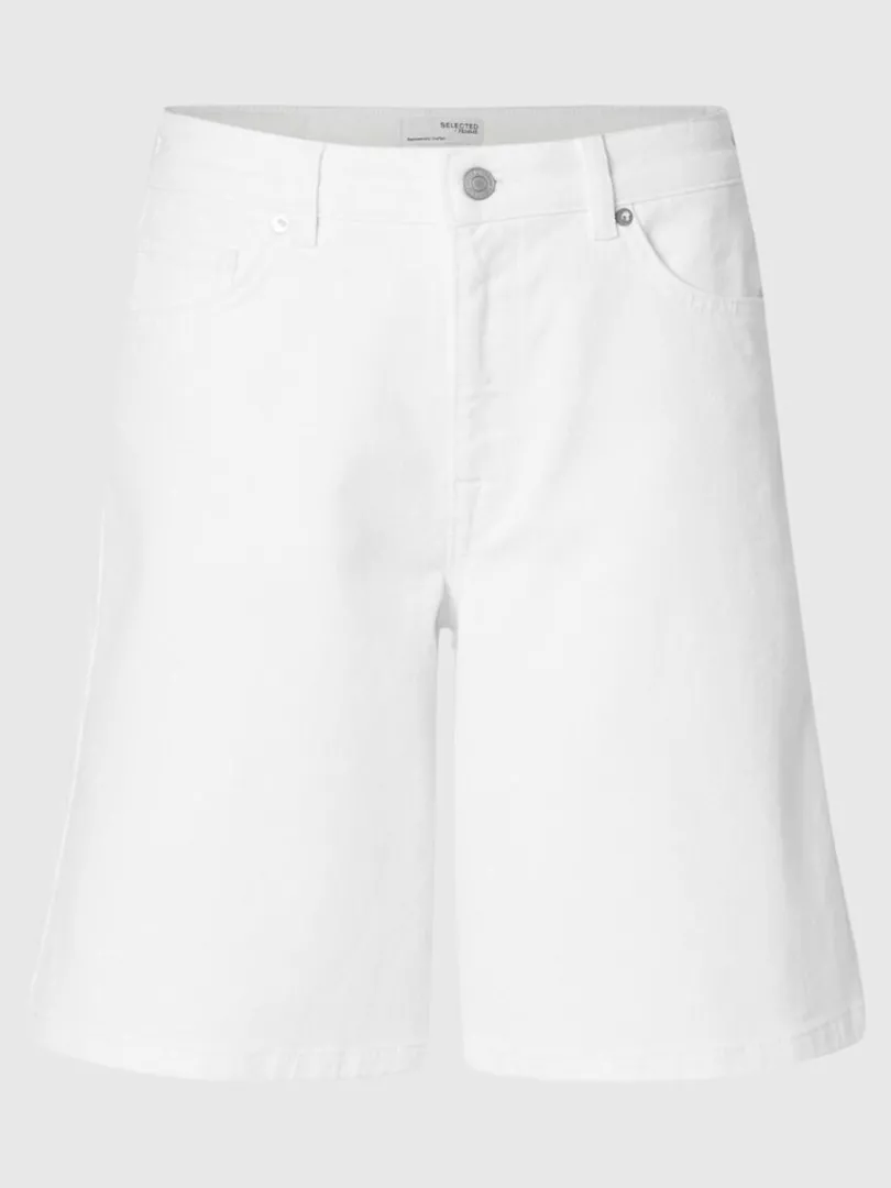 denim_bermuda_shorts_0.webp Shorts>SELECTED DENIM BERMUDA SHORTS White