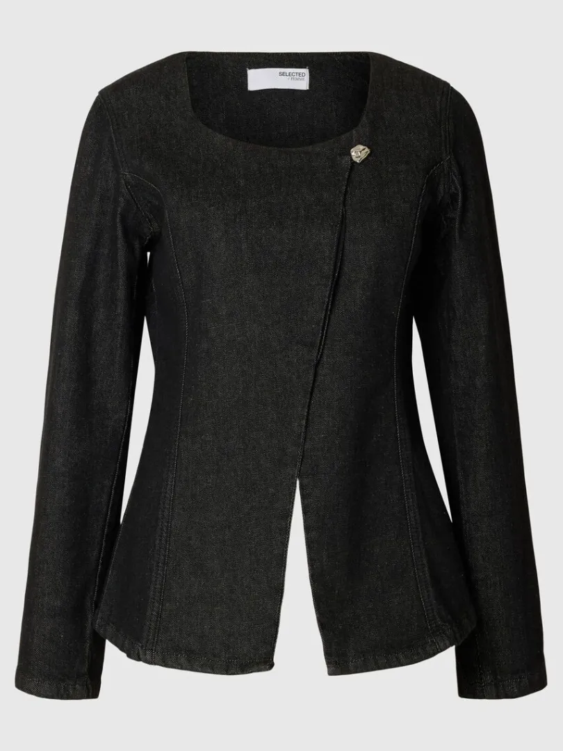 denim_blazer_5.webp Overtøj>SELECTED DENIM BLAZER Black