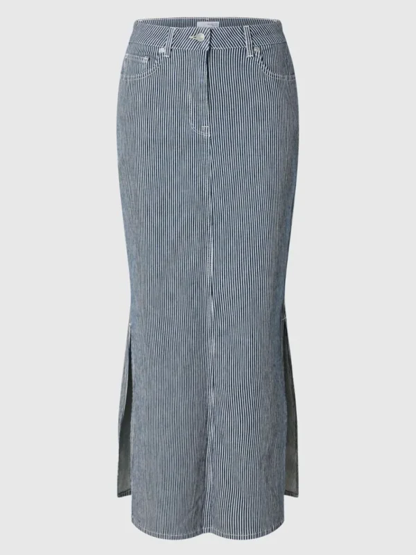 Nederdele>SELECTED DENIM MAXINEDERDEL Blue