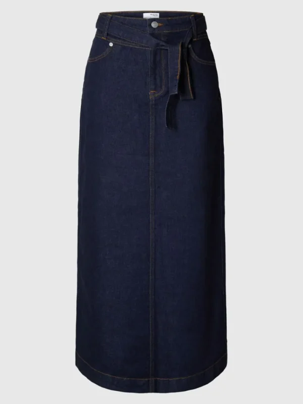Nederdele>SELECTED DENIM MAXINEDERDEL Blue