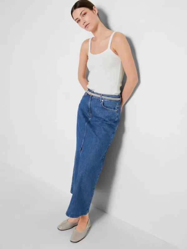 Nederdele>SELECTED DENIM MAXINEDERDEL Blue