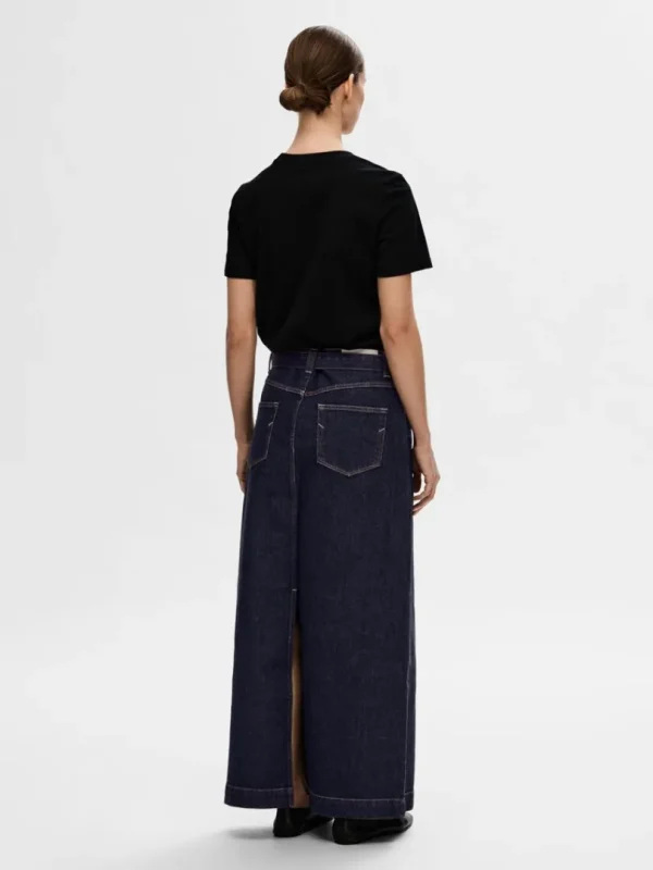 Nederdele>SELECTED DENIM MAXINEDERDEL Blue