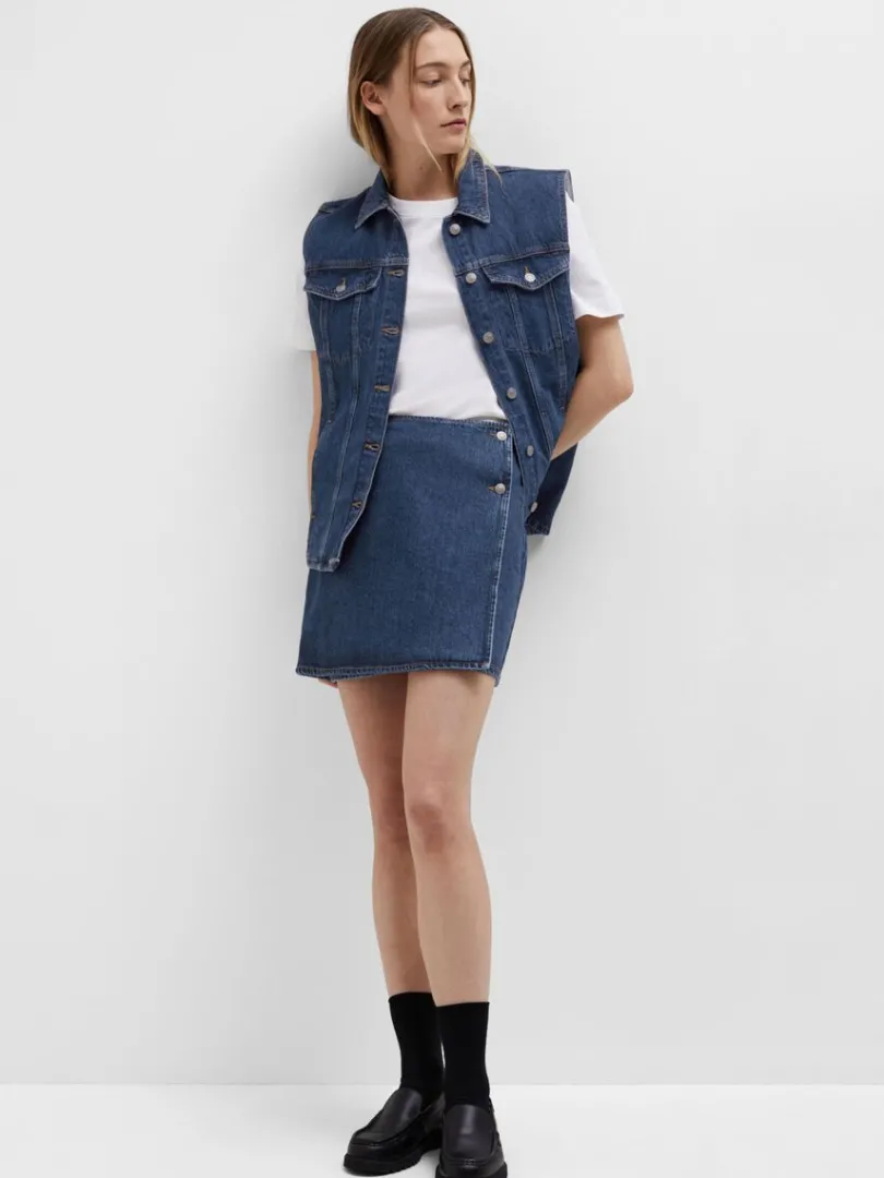 denim_slomnederdel_3.webp Nederdele>SELECTED DENIM SLÅ-OM-NEDERDEL Blue