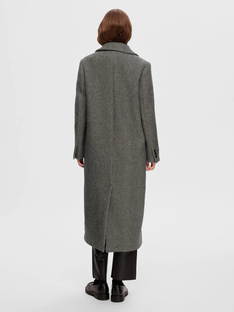 dobbeltradet_sildeben_fra_4.webp Overtøj>SELECTED DOBBELTRADET SILDEBEN FRAKKE Grey