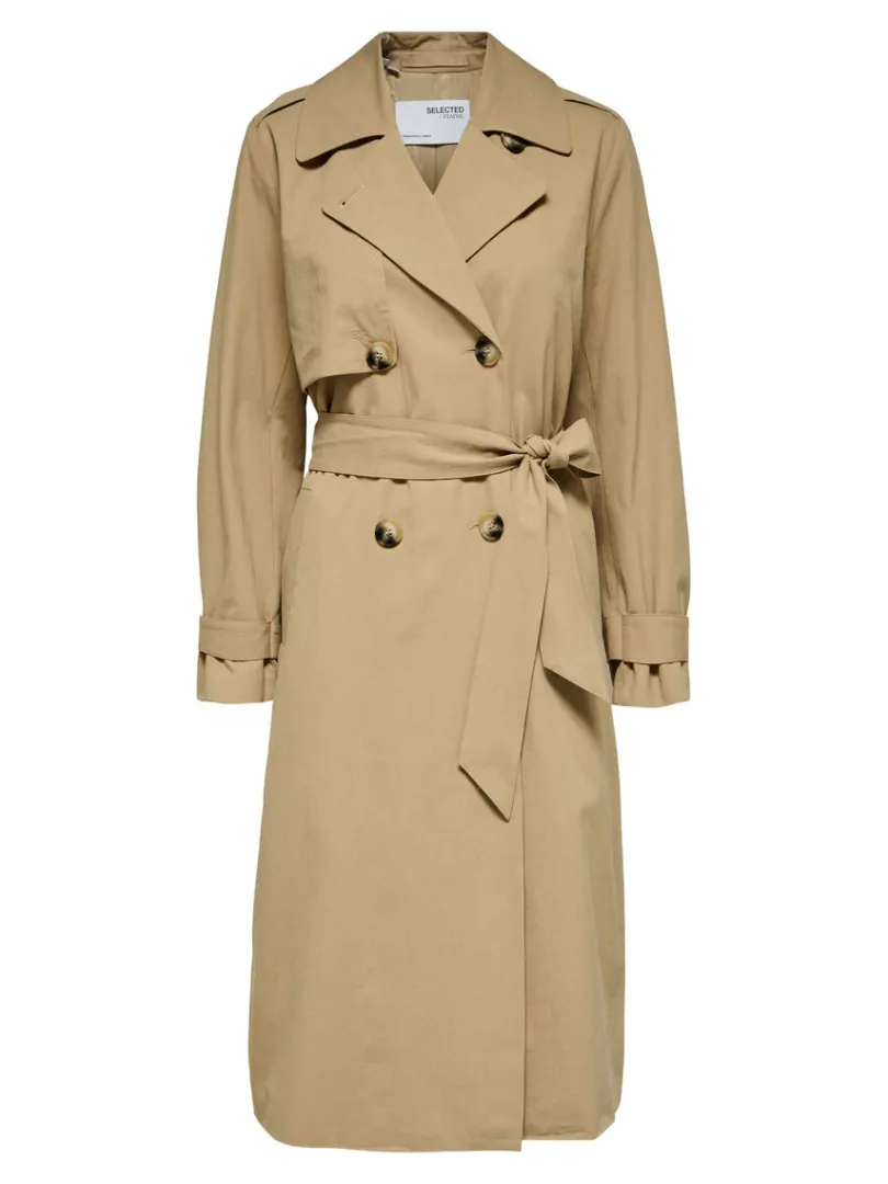 dobbeltradet_trenchcoat_5-2.webp Overtøj>SELECTED DOBBELTRADET TRENCHCOAT Brown