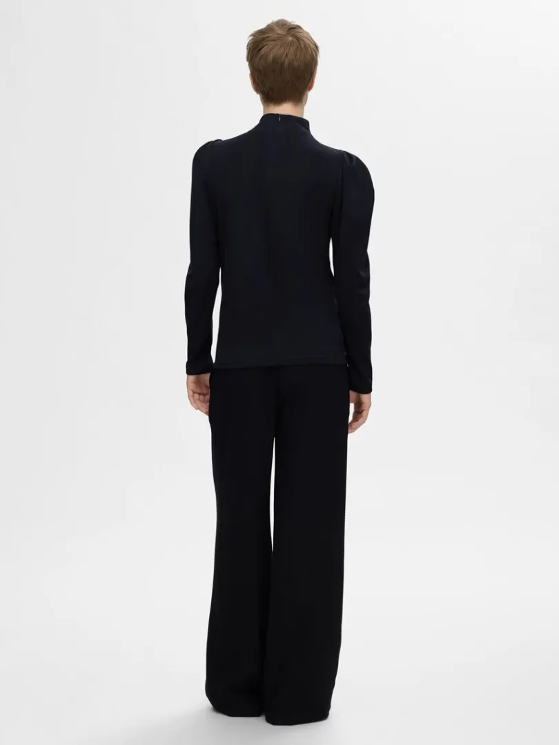 draperet_top_4-2.webp Toppe Og Bluser>SELECTED DRAPERET TOP Blue