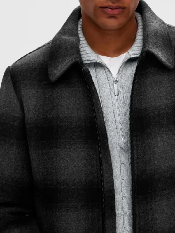 Overtøj>SELECTED ELEGANT JAKKE Grey