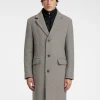 Overtøj>SELECTED ENKELTRADET 2-I-1 FRAKKE Grey