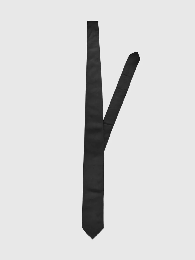 ensfarvet_slips_0.webp Accessories | Jakkesæt & Blazers>SELECTED ENSFARVET SLIPS Black