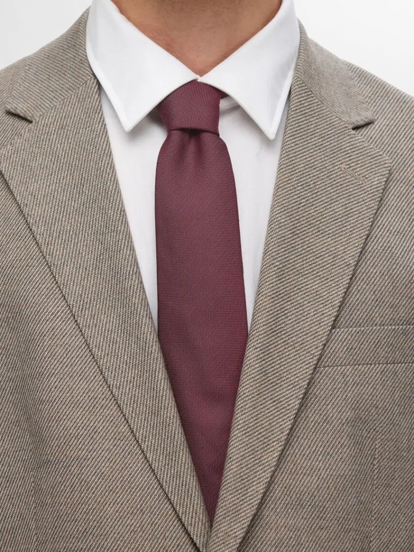 ensfarvet_slips_2-3.webp Accessories | Jakkesæt & Blazers>SELECTED ENSFARVET SLIPS Bordeaux