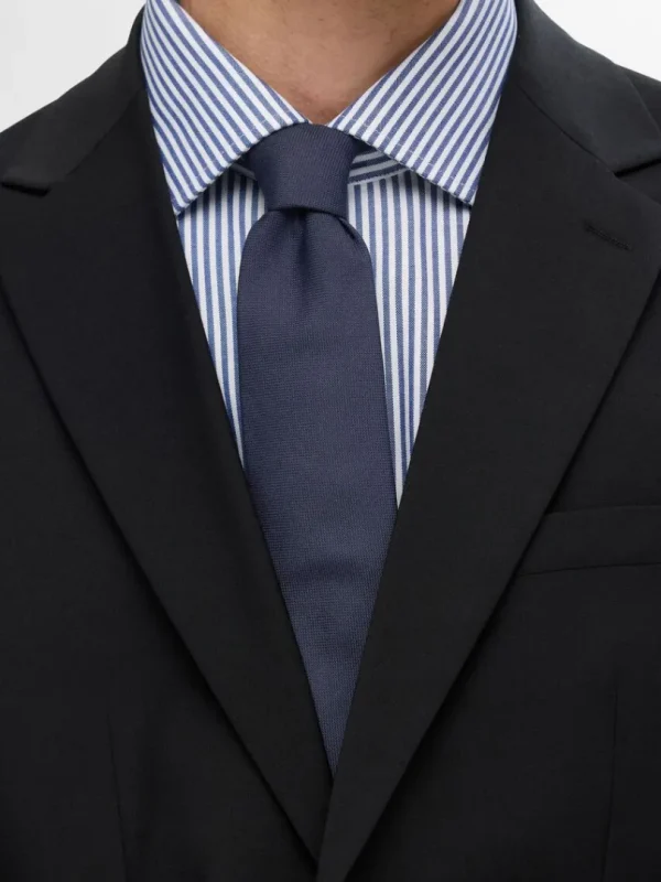 Accessories | Jakkesæt & Blazers>SELECTED ENSFARVET SLIPS Blue