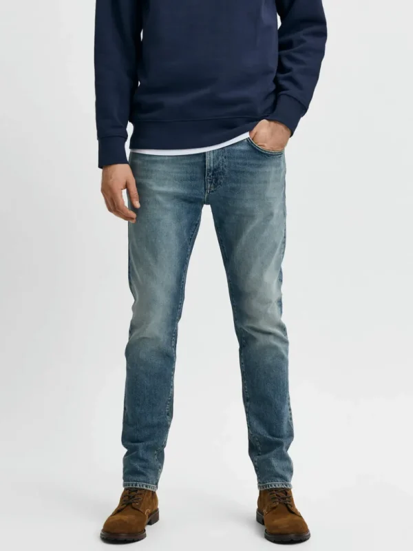Jeans>SELECTED FALMET SLIM FIT JEANS Blue