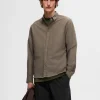 Skjorter>SELECTED FLANNEL OVERSHIRT Brown