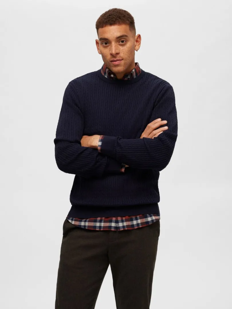 flannel_overshirt_2-11.webp Skjorter>SELECTED FLANNEL OVERSHIRT Orange
