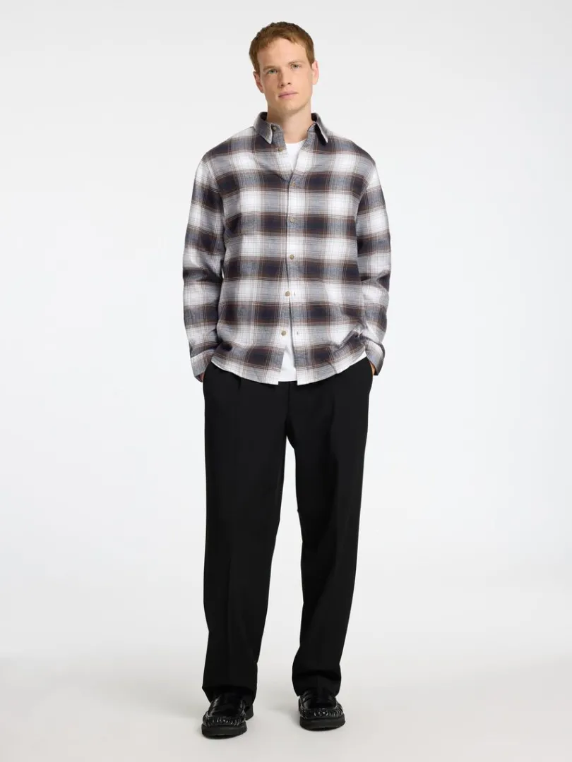 flannel_overshirt_2-8.webp Skjorter>SELECTED FLANNEL OVERSHIRT Coloured