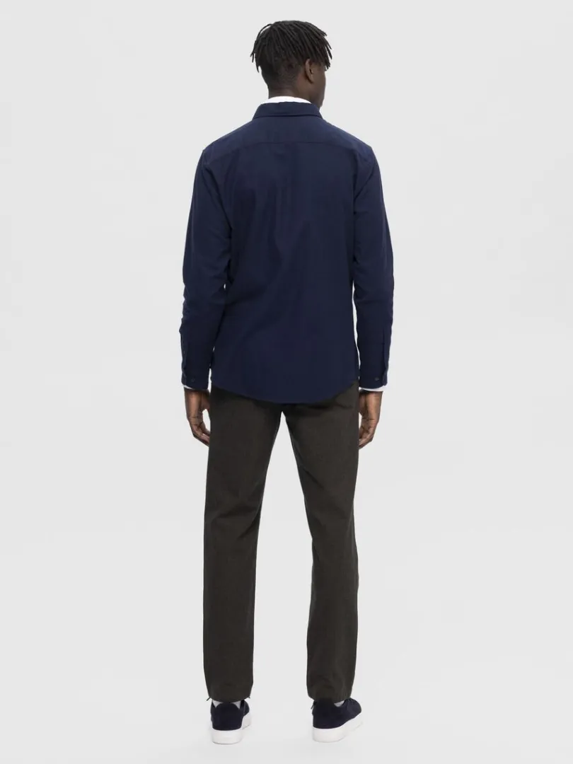 flannel_overshirt_5-1.webp Skjorter>SELECTED FLANNEL OVERSHIRT Blue
