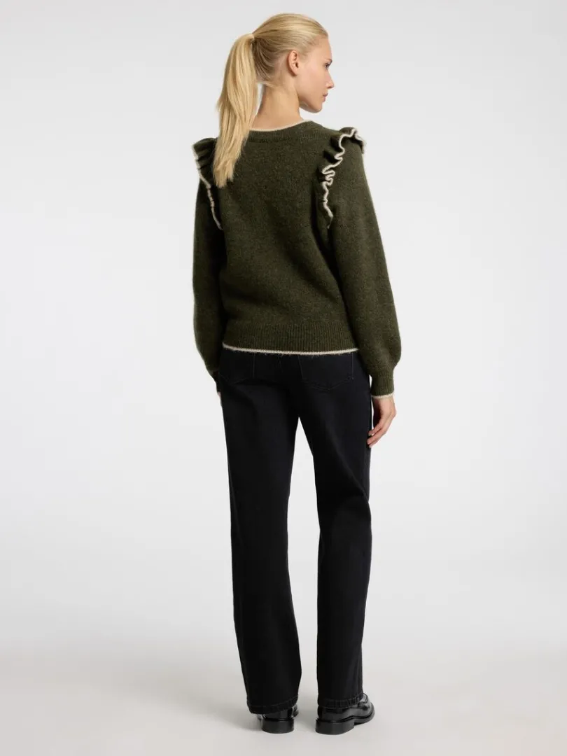 flset_pullover_4-2.webp Strik>SELECTED FLÆSET PULLOVER Green