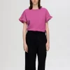 T-shirts>SELECTED FLÆSET T-SHIRT Pink