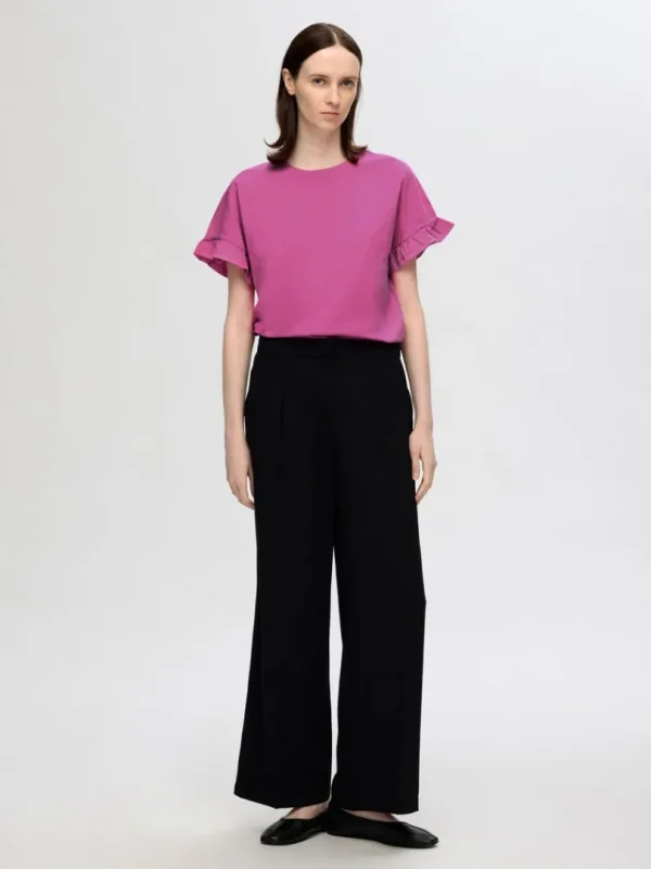 T-shirts>SELECTED FLÆSET T-SHIRT Pink